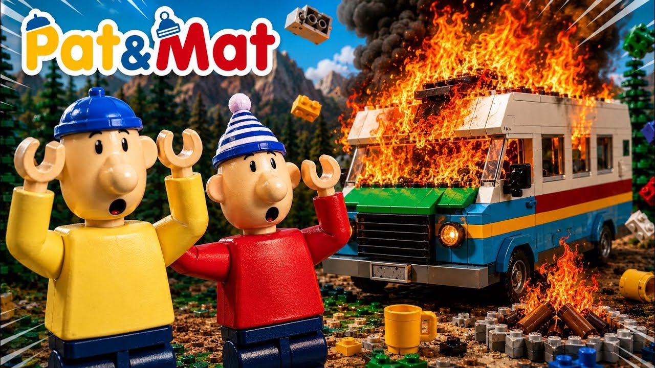 LEGO KARAVAN PATA A MATA HOŘÍ!