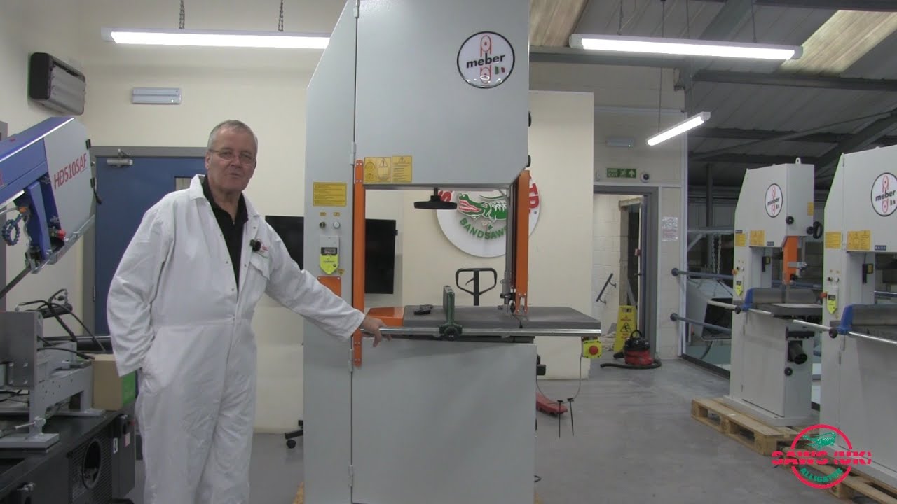Meber SR 700 Vertical Bandsaw Walkthrough - Heavy Duty Vertical Bandsaw from SAWS UK