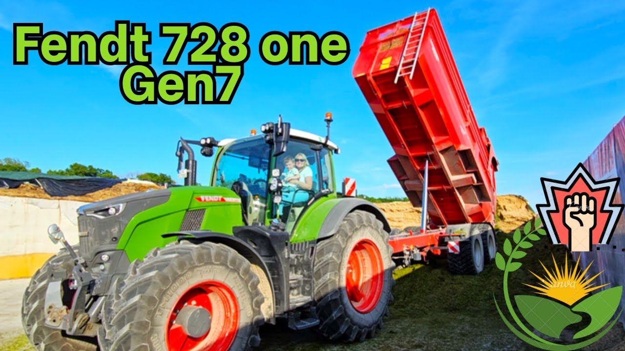 Fendt Treffpunkt 728 one Gen7 mit Jaguar 970 & Fendt 718 TMS & 718 Vario S4 bei Grassilage 2024!