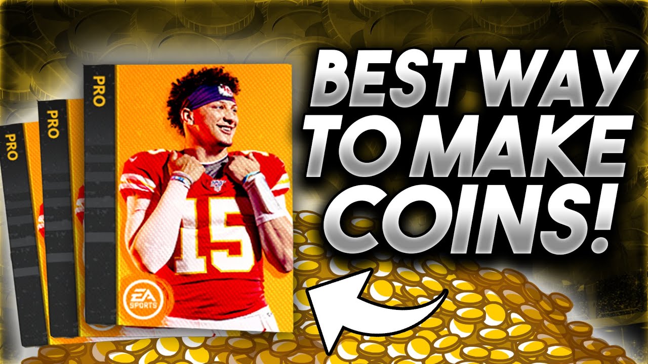 The BEST WAY to MAKE COINS In Madden Mobile 20!