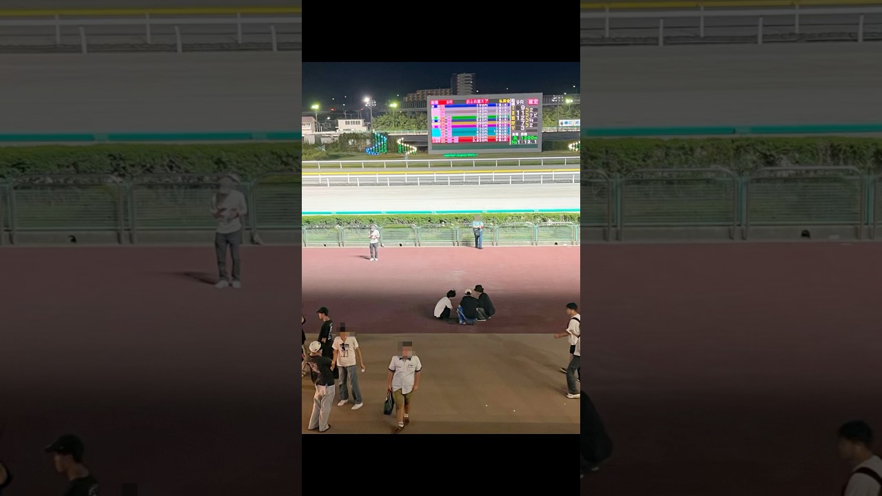 【船橋競馬場】YouTuber上杉氏遭遇！！#shorts#馬杉万馬之介#元芸人#きつね#淡路#ハマトスカレー