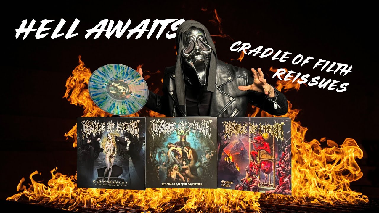 Cradle of Filth Vinyl Showcase | Hammer, Cryptoriana & Existence Is Futile