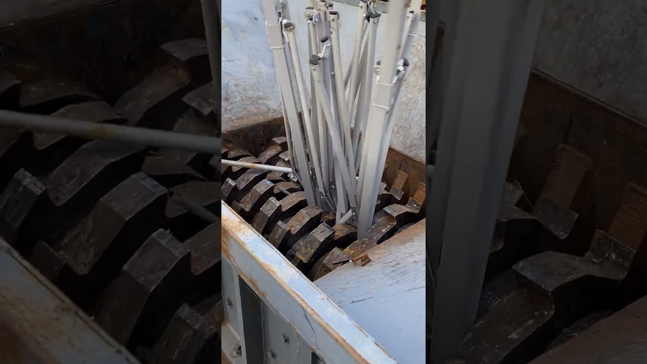 Amazing Machine shredder  damaged Everything 