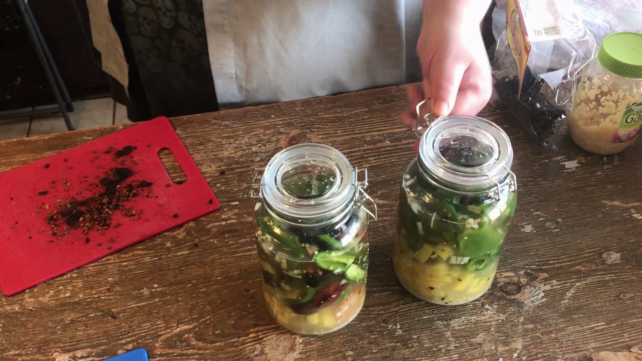 Smoked Pineapple Fermented Jalapeno Hot Sauce