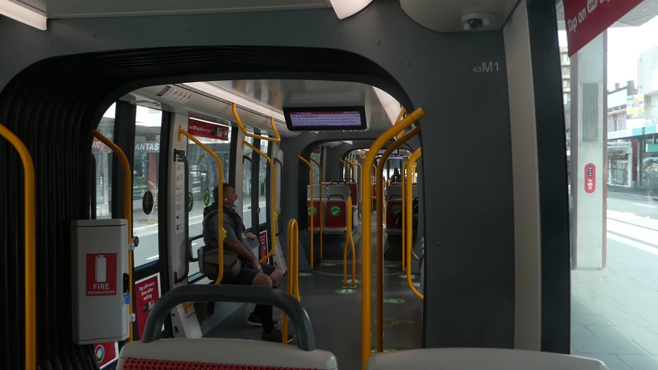 A trip from Central (Chalmers Street) to Juniors Kingsford