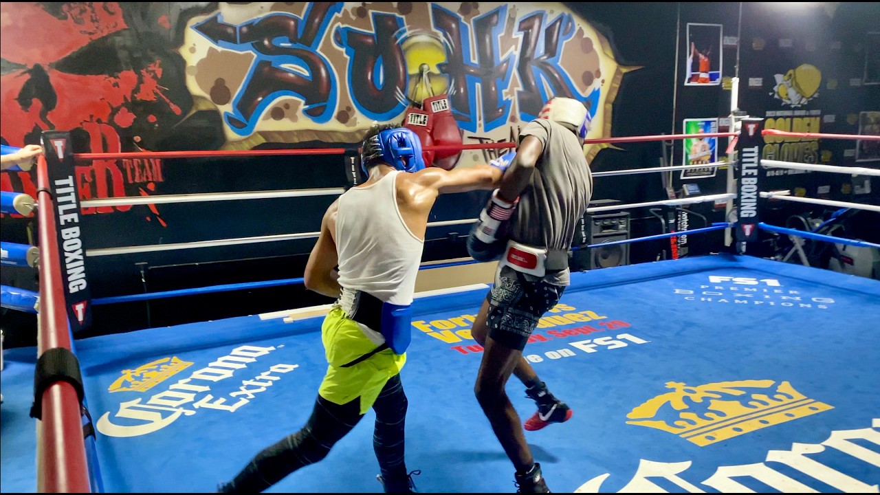 *WAR* SPARRING AT THE BOXING GYM!!!