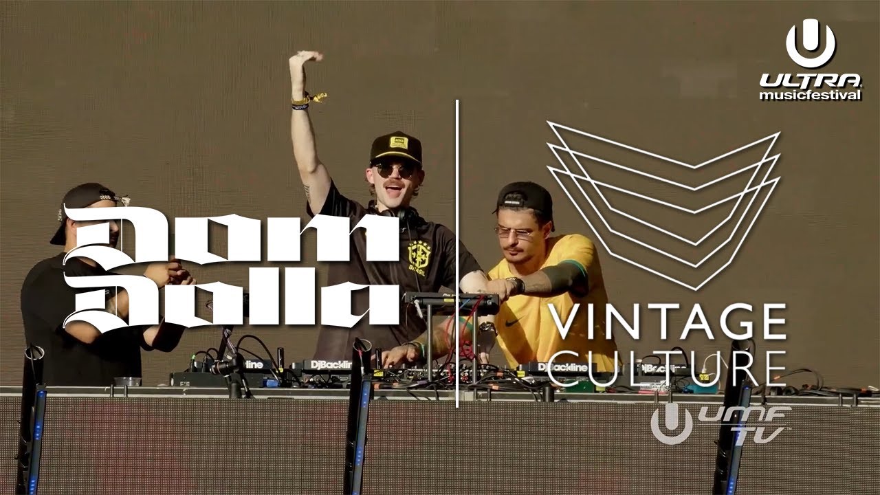[Drops Only] 이 사람이 세계 DJ 11위라고? | Vintage Culture B2B Dom Dolla @ UMF Miami 2023