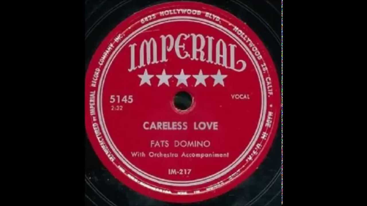 Fats Domino - Careless Love (master, with complete piano intro) - September 1950