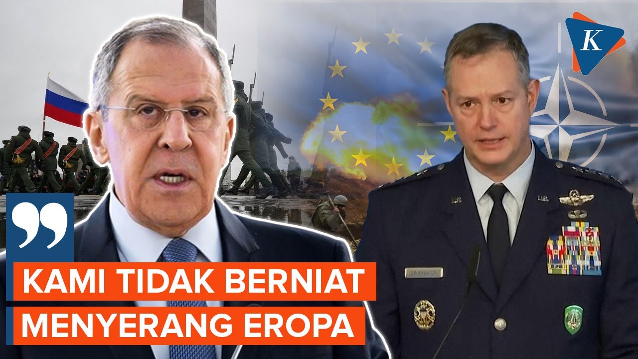 Sergey Lavrov: Rusia Tak Akan Serang Eropa kecuali Diserang Lebih Dulu