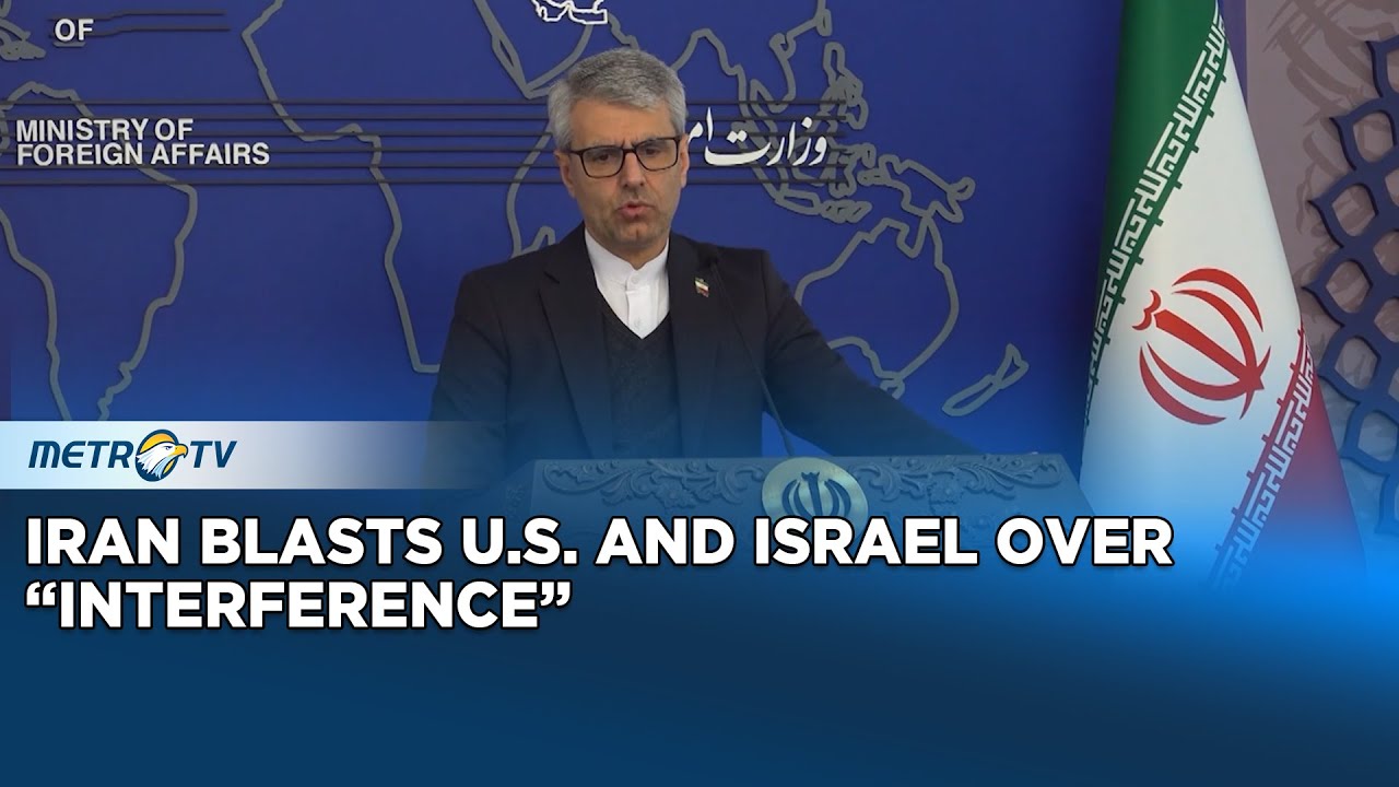 Iran Foreign Ministry Official Condemns U.S. and Israeli Statements Amid Unrest