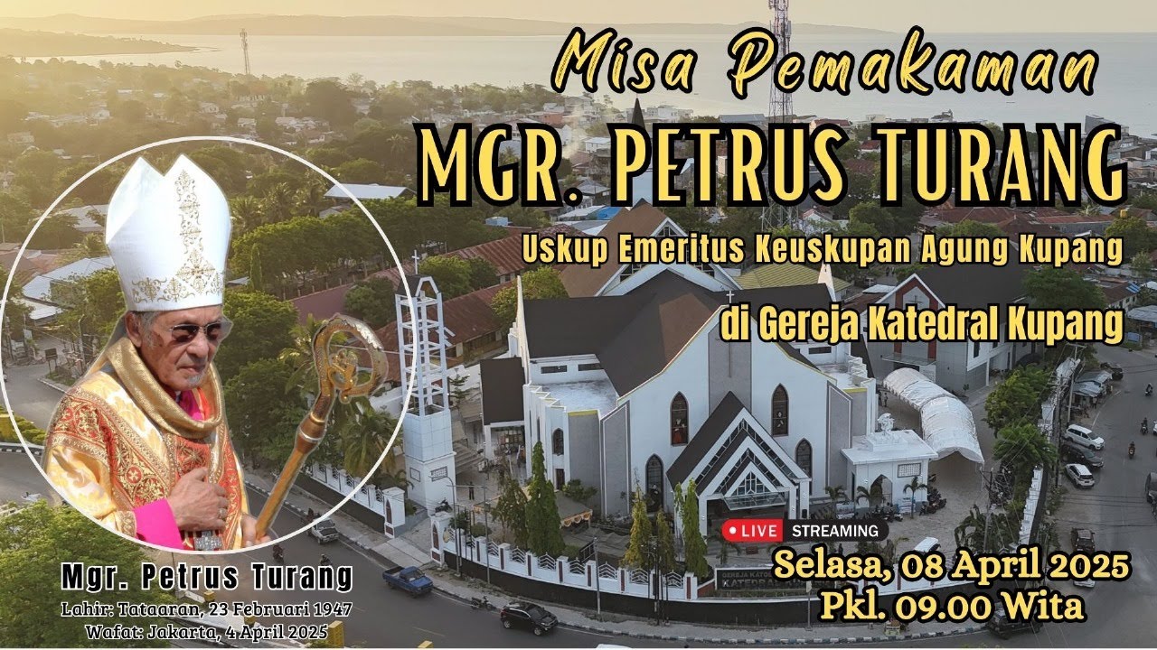 Misa Pemakaman  Mgr. Petrus Turang