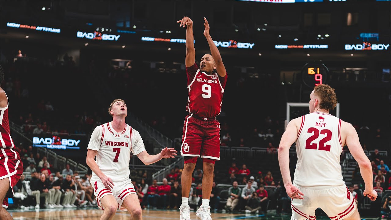 MBB Highlights: OU 84, Wisconsin 83 (Exh.)