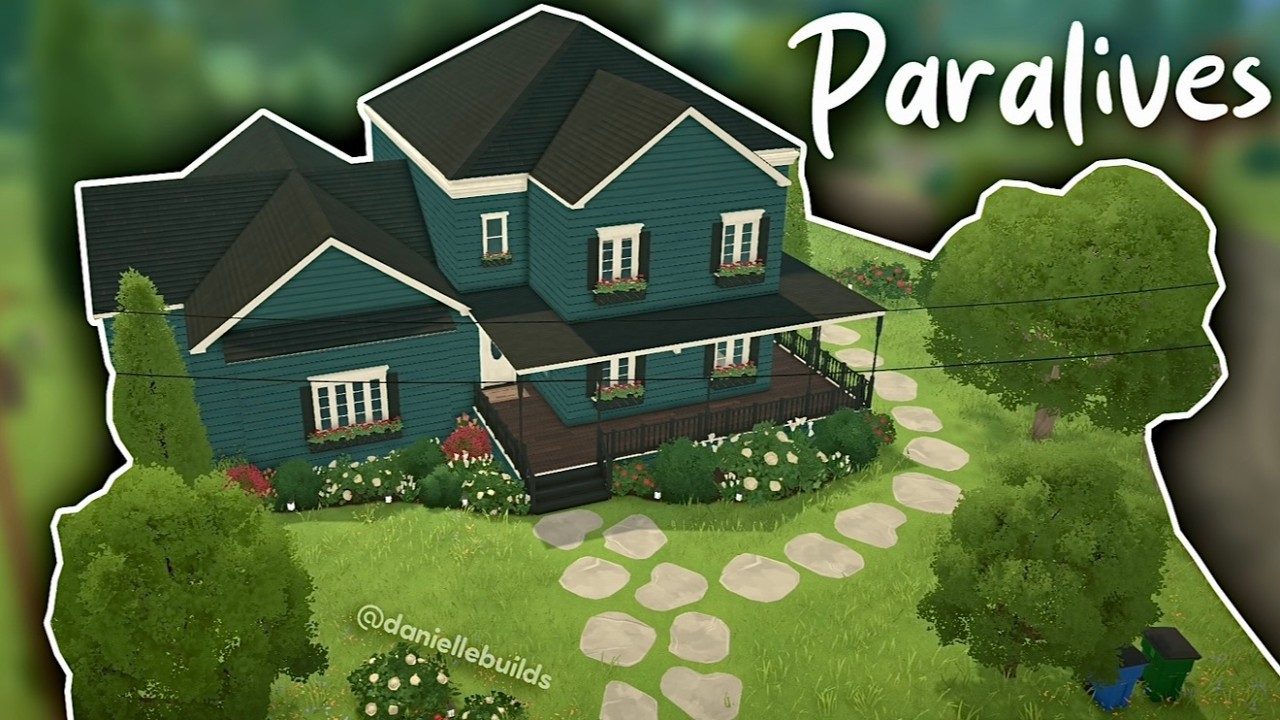 Blue Dream Home | Paralives Speed Build ✨