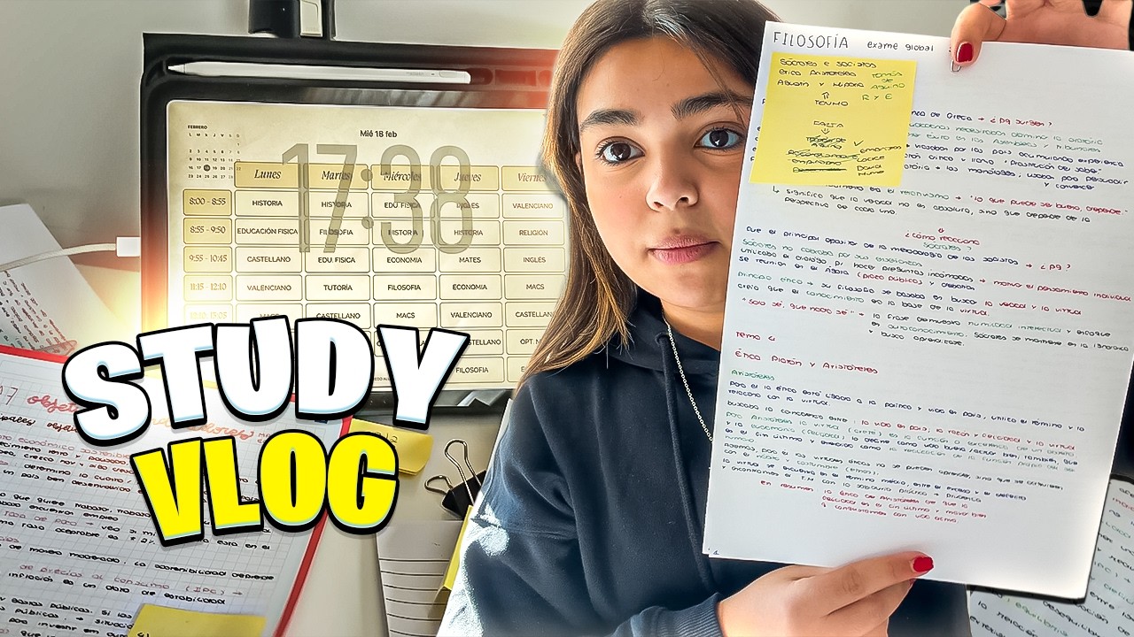 Minha rotina REAL no Bachillerato na Espanha sendo brasileira 🇪🇸📚