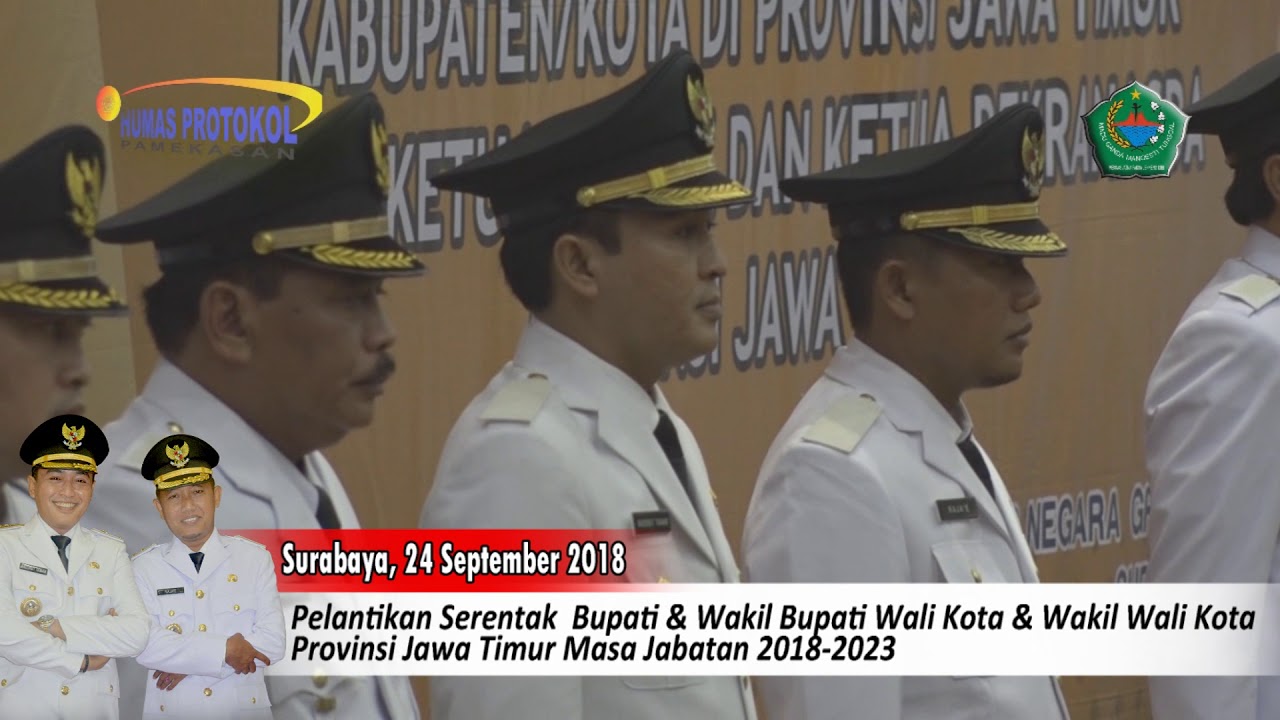 Ini dia Prosesi Pelantikan Bupati Wakil Bupati Pamekasan