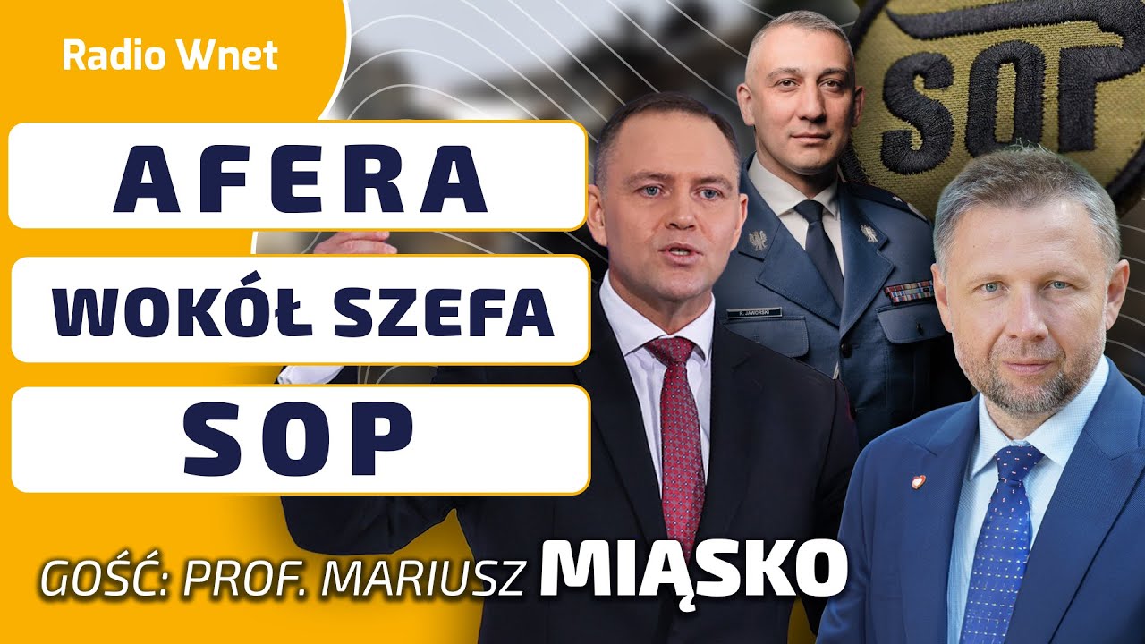KŁÓTNIA O SZEFA SOP. Prezydent nie zgadza się na zawieszenie. PROF. MIĄSKO: To gra o wpływy