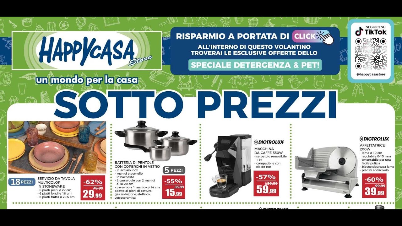 Volantino Happy Casa dal 21 gennaio 2026 in #anteprima su #anteprimavolantino #happycasa