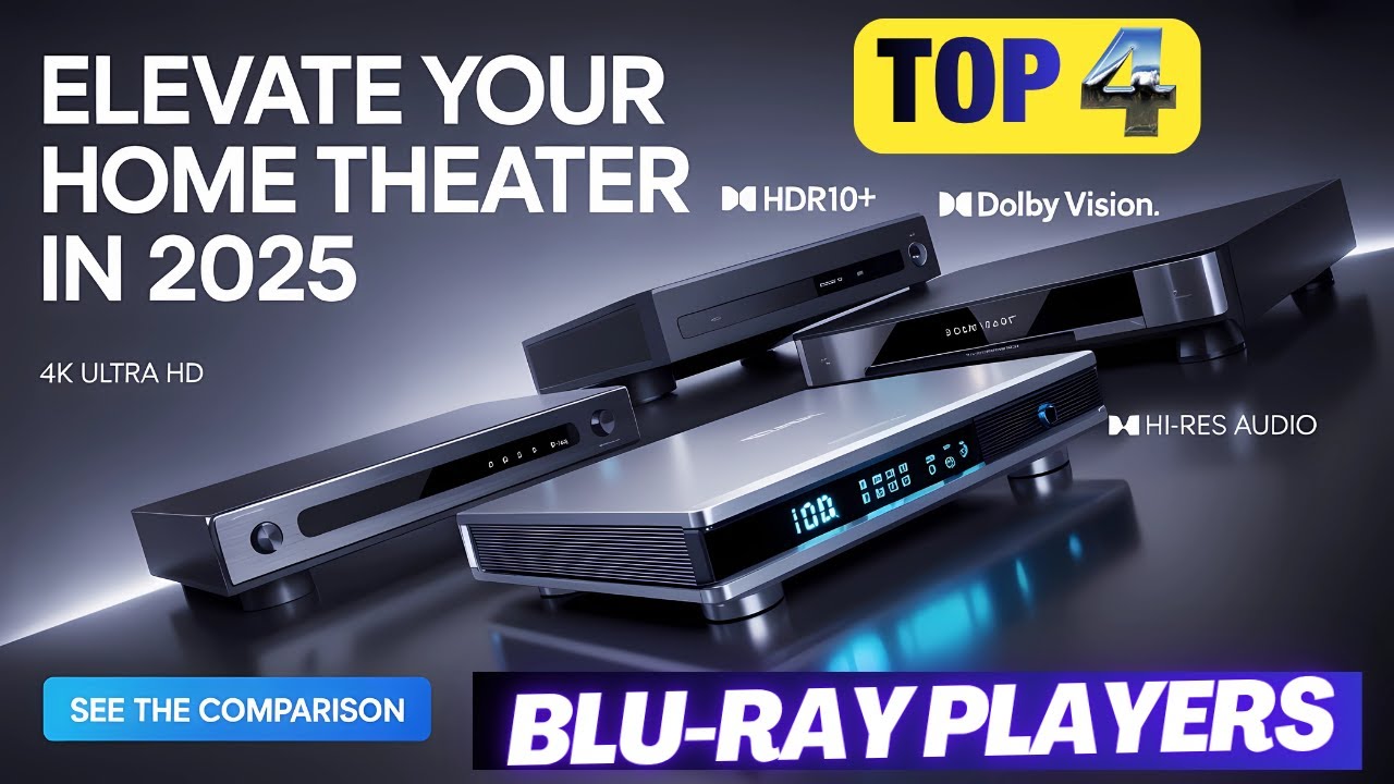 Топ-4 лучших 4K Blu Ray-плеера [2025]