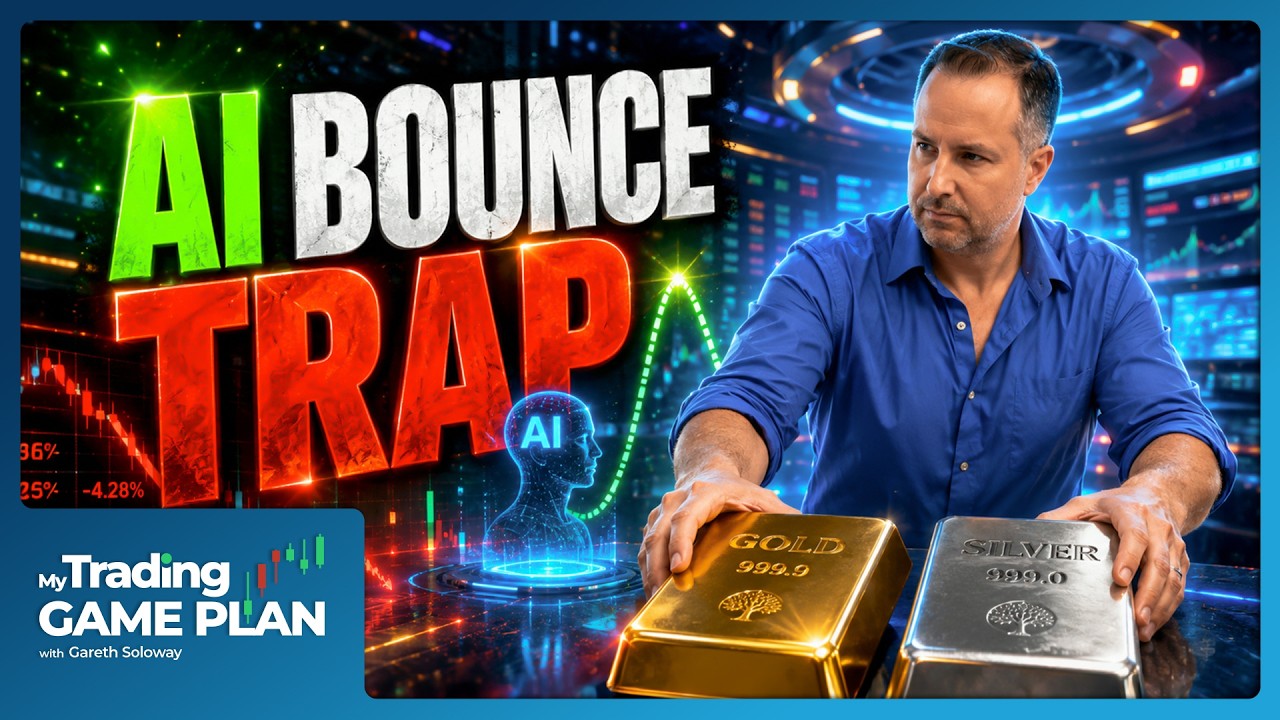Gold And Silver Continue Collapse, AI Attempts Bounce But Next Hard Sell Coming...