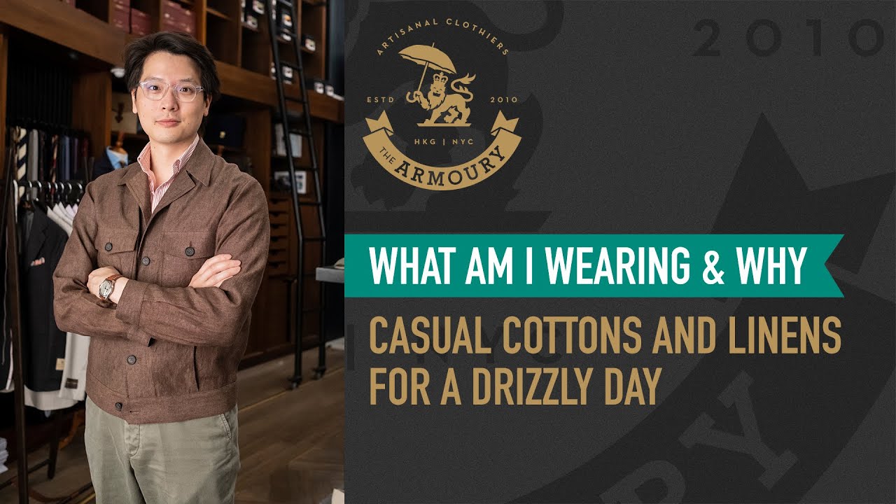 What Am I Wearing and Why - Casual Cottons and Linens for a Drizzly Day