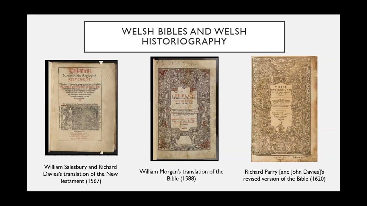Lloyd Bowen - London Puritan Networks and the Publication of the 1630 Welsh Bible