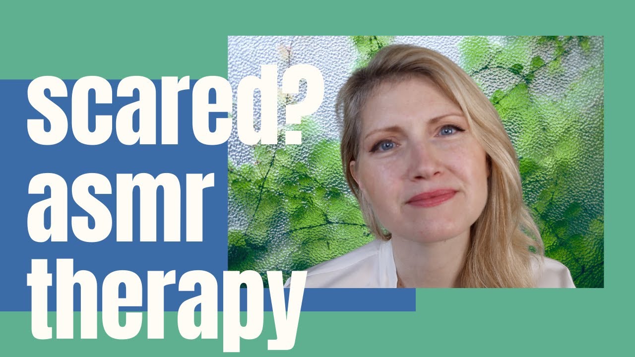 ASMR Feeling scared? 😩 Your ASMR therapist is here. 🤗❤️😴