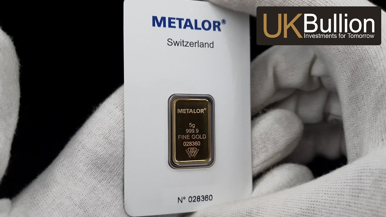 5g Metalor Gold Bar I Buy Now