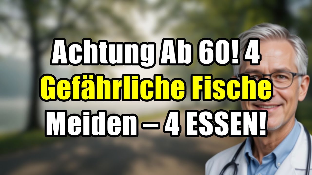 Fisch ab 60: 4 gef&auml;hrliche Sorten meiden & 4, die Sie w&ouml;chentlich essen sollten!