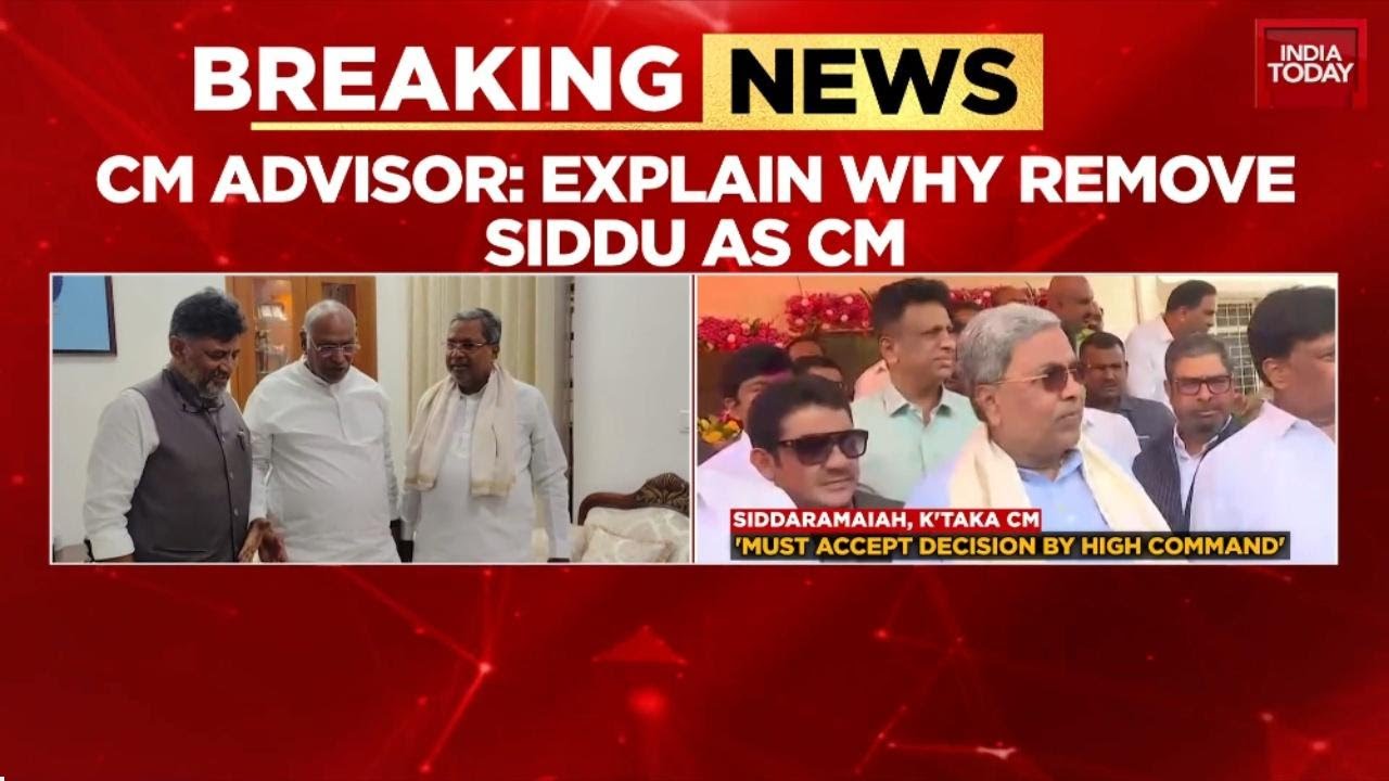 Karnataka Congress Crisis: No 2.5-Year CM Deal, Siddaramaiah's Aide Dares High Command | India Today