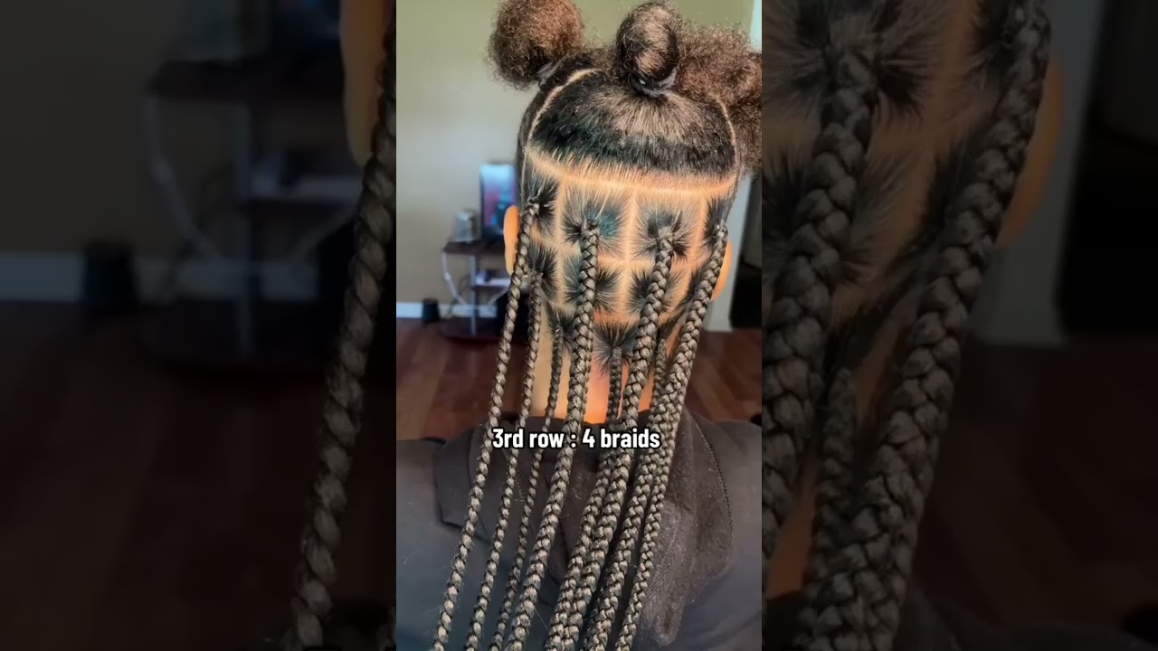Box Braid Parting 