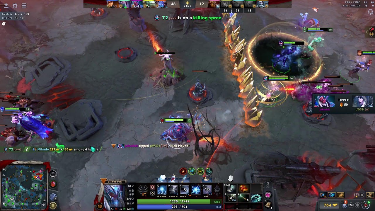 DOTA 2 INDO 🔴NOOB  ARCHON 🔴 SUPPORT OFFLINE ROLES 🔴 ROAD TO LEGEND  🔴 2K MMR ENJOYER 🔴