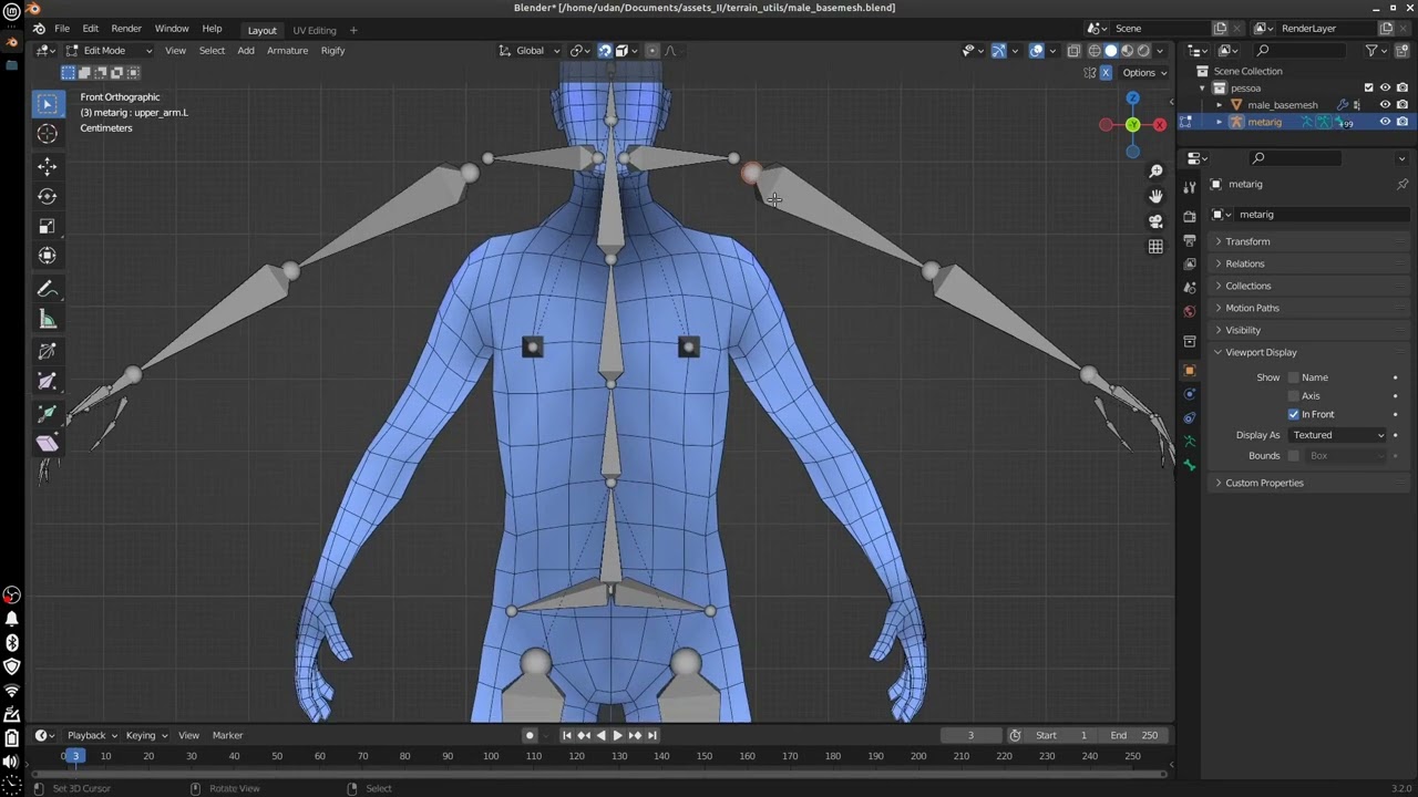 Rigfy - Addon para rig no Blender