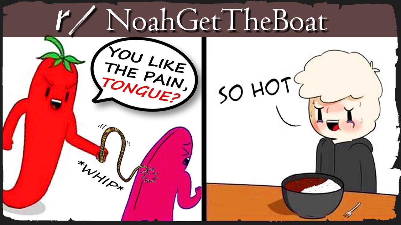 r/NoahGetTheBoat - CURSED HOT FOOD