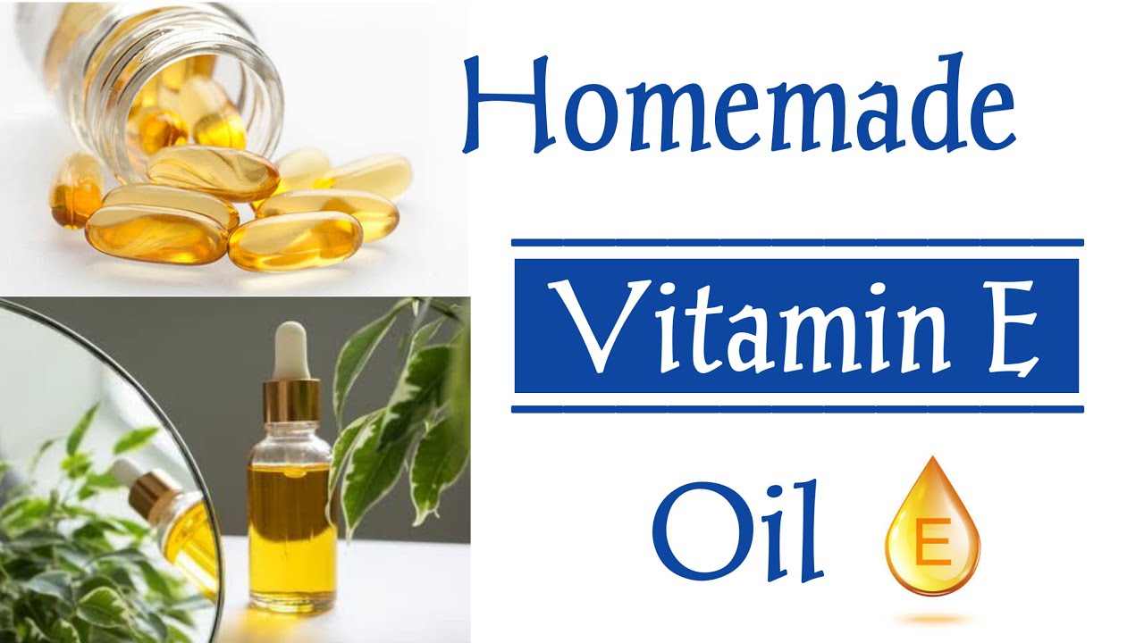 DIY Vitamin E Oil at home || How to make Vitamin E Oil at home || Homemade Vitamin E Oil / Vitamin e