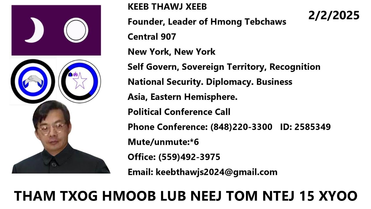 KEEB THAWJ XEEB - THAM TXOG HMOOB LUB NEEJ TOM NTEJ 15 XYOO 2/2/2025.