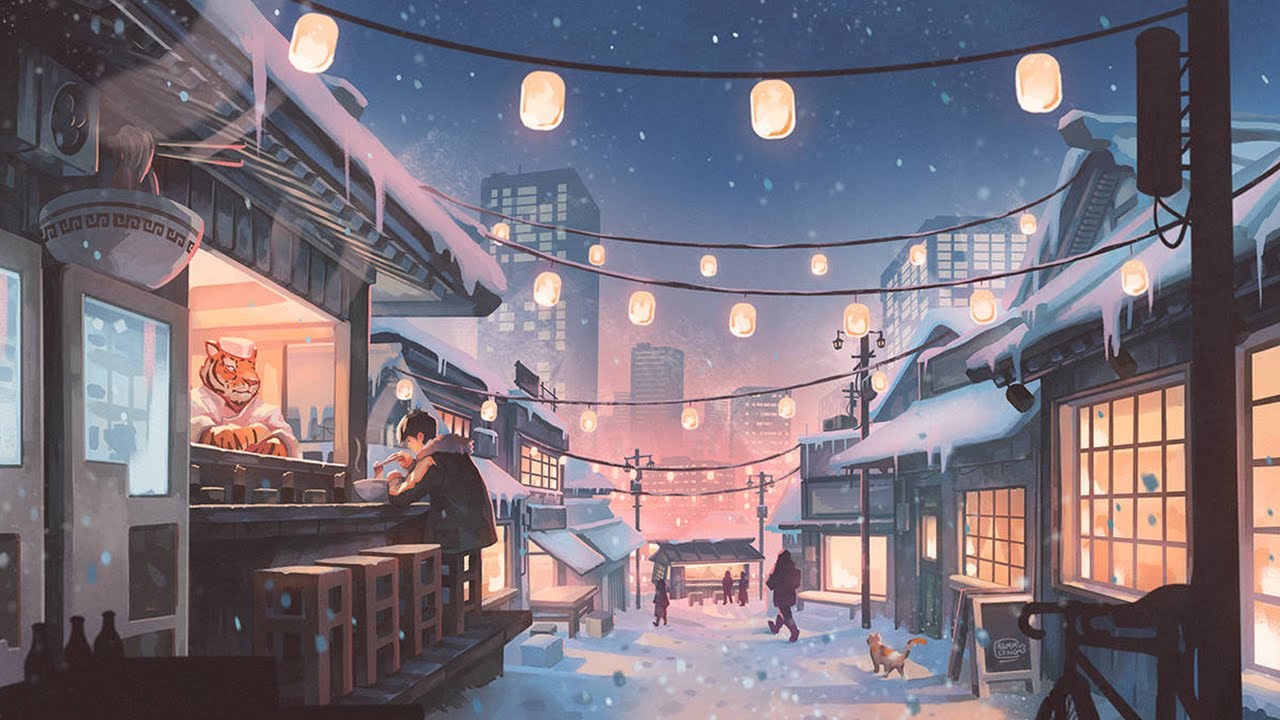 Quiet night - Jazzy, Smoothie Lofi [to chill/study] 🧊🌙✨