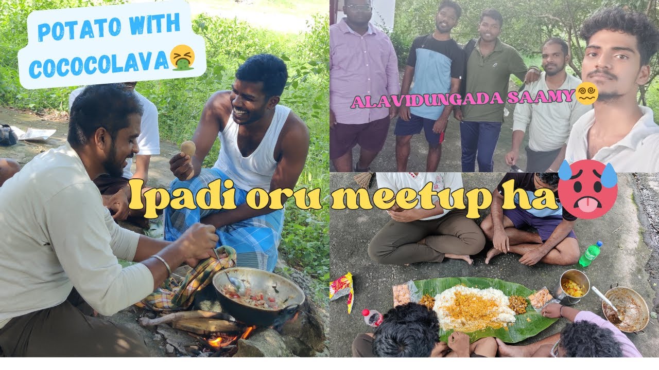 Yenna nanae serupala adikanum🤧🤕Potatola COCOCOLA yenda uthuna🤢#trending #friends #viral #reunion