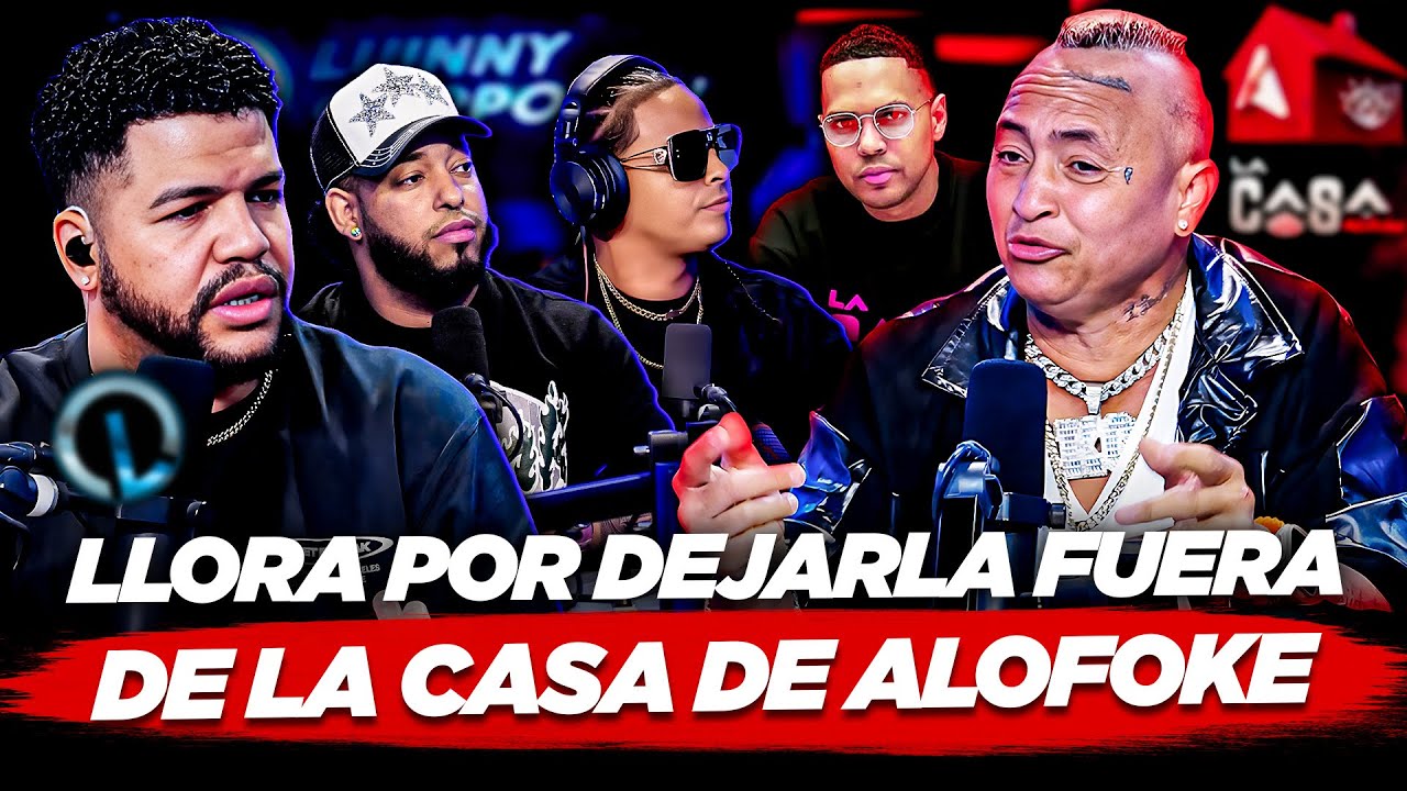 LA PERRIS LLORA POR SANTIAGO MATIAS SACARLA DE LA CASA DE ALOFOKE! BARRRE EL PISO CON KUNI Y AXEL