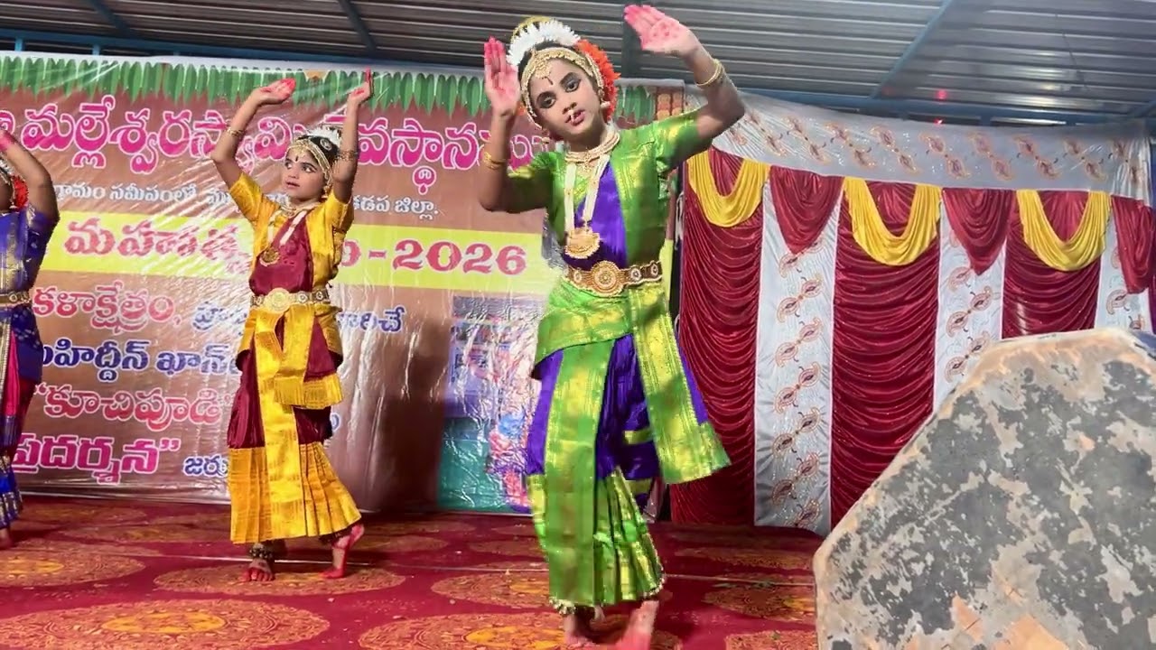 Kondalalo nelakonna [Annamayya Sankeertana |Kuchipudi dance perfomance by Aashritha chowdary