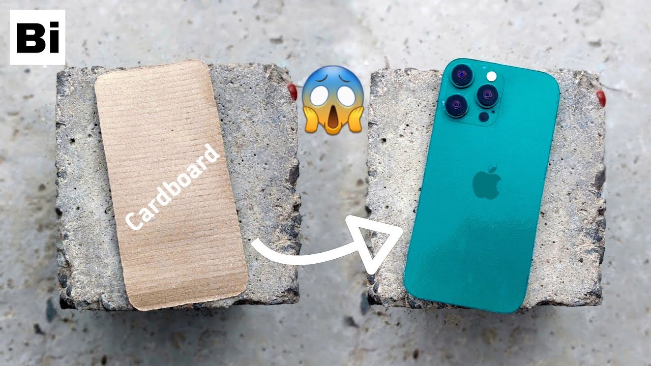 How to make a iPhone 13 Pro (Green Colour) from Cardboard