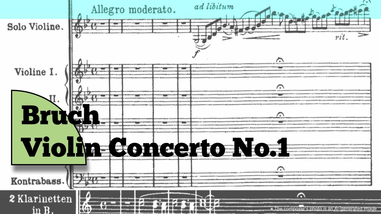 [Score] Max Bruch: Violin Concerto No. 1 in G minor, Op. 26 (for Strings)
