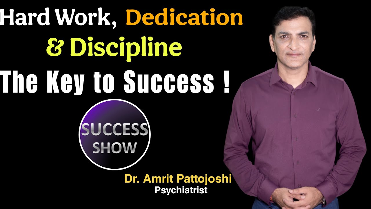 Discipline Drives Dreams: How Hard Work Pays Off || Dr. Amrit Pattojoshi #mentalhealth #anxiety