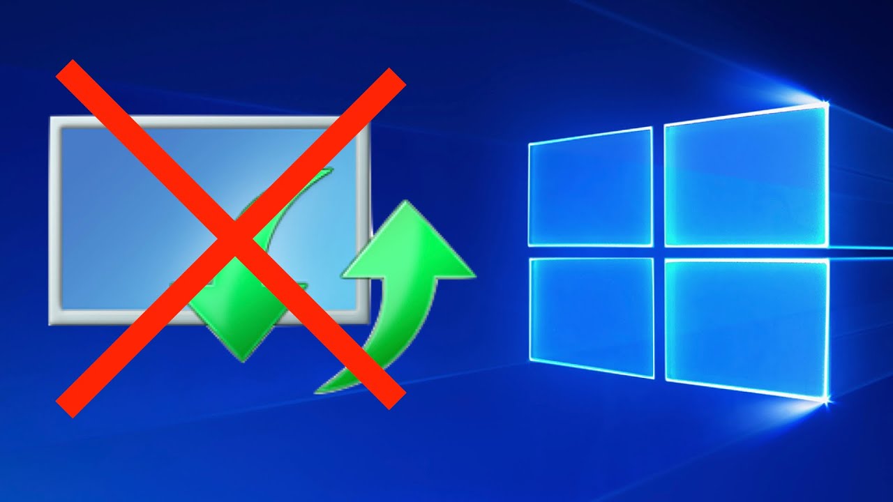 Interrupting a Windows 10 Upgrade?