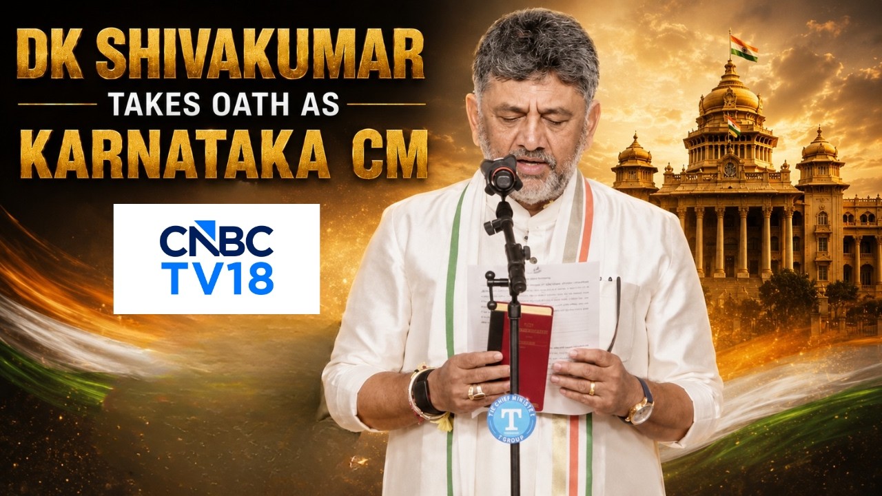 DK Shivakumar Takes Oath As Karnataka CM | New Karnataka Cabinet Swearing-In | Cong Sarkara | N18V