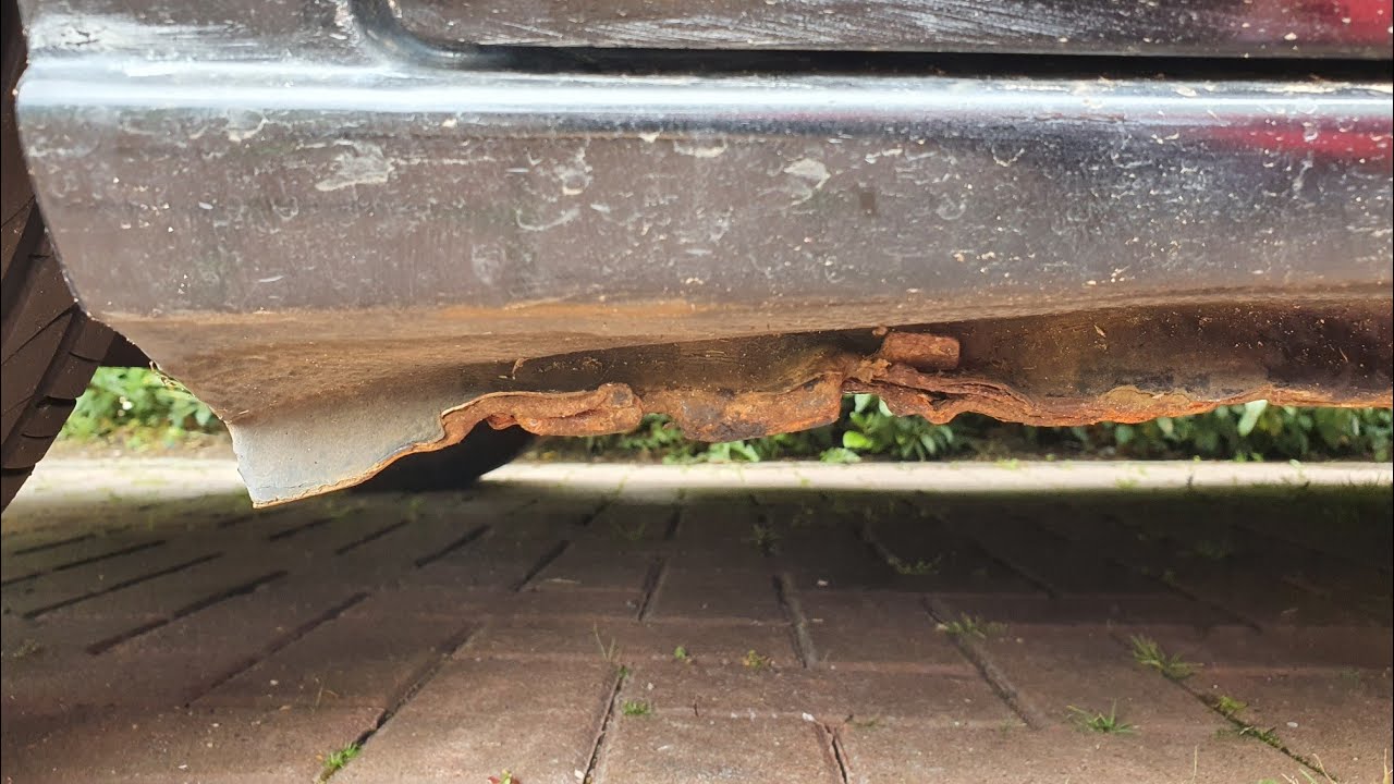 Toyota Alphard / Vellfire / Granvia damaged sill repair .