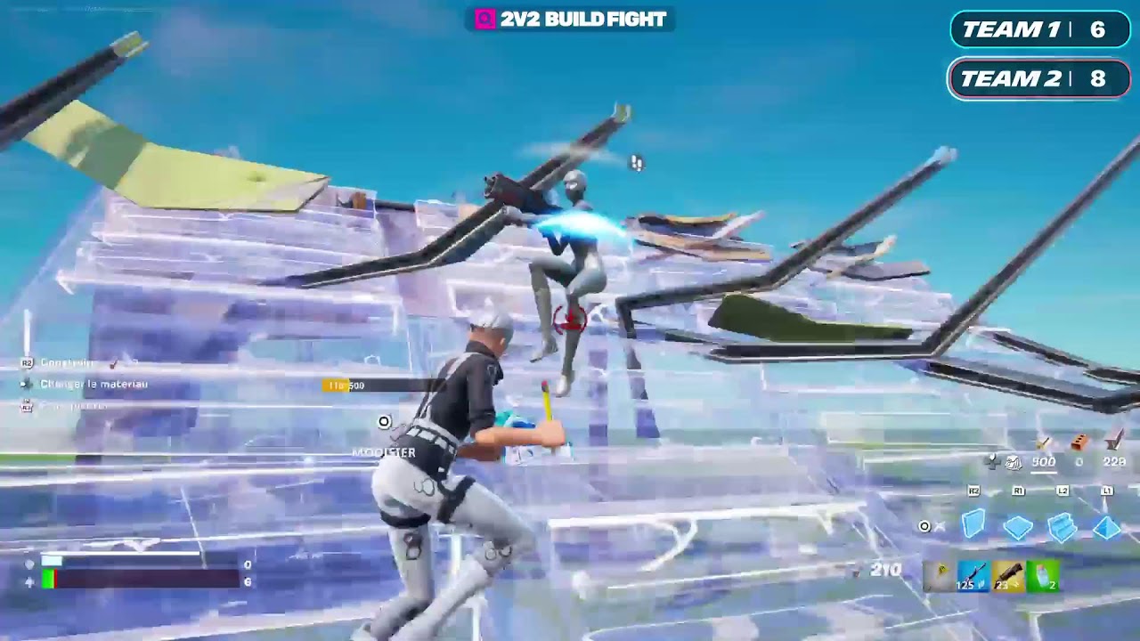 Live Fortnite fite avec el diamant