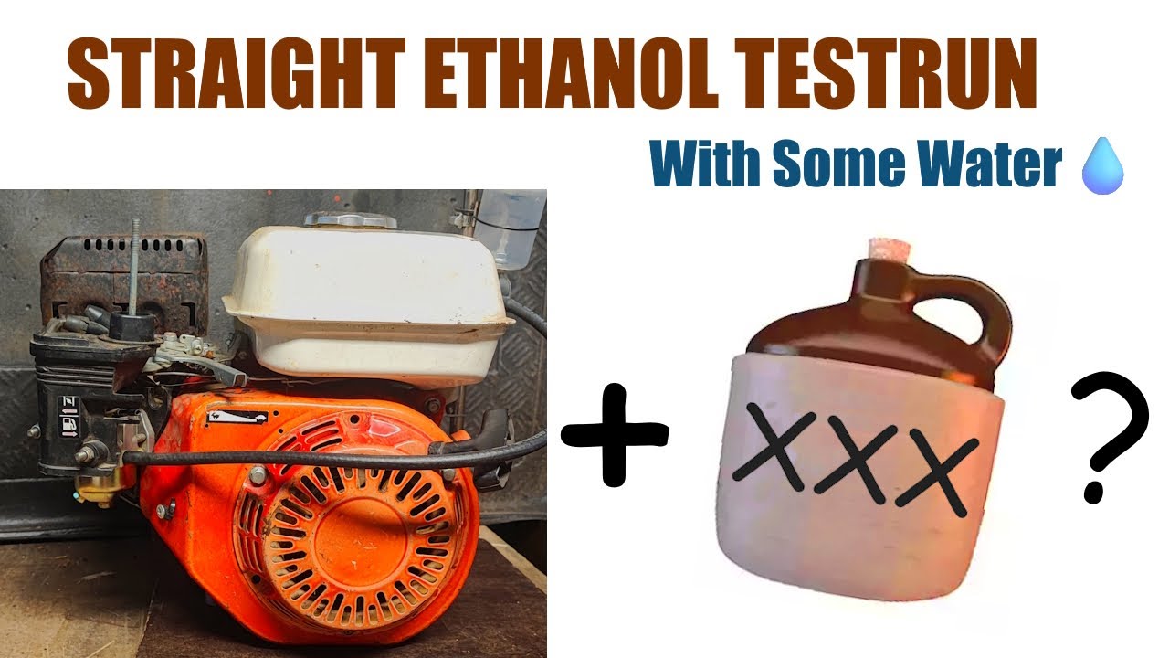 Would GX160 Run on Moonshine?