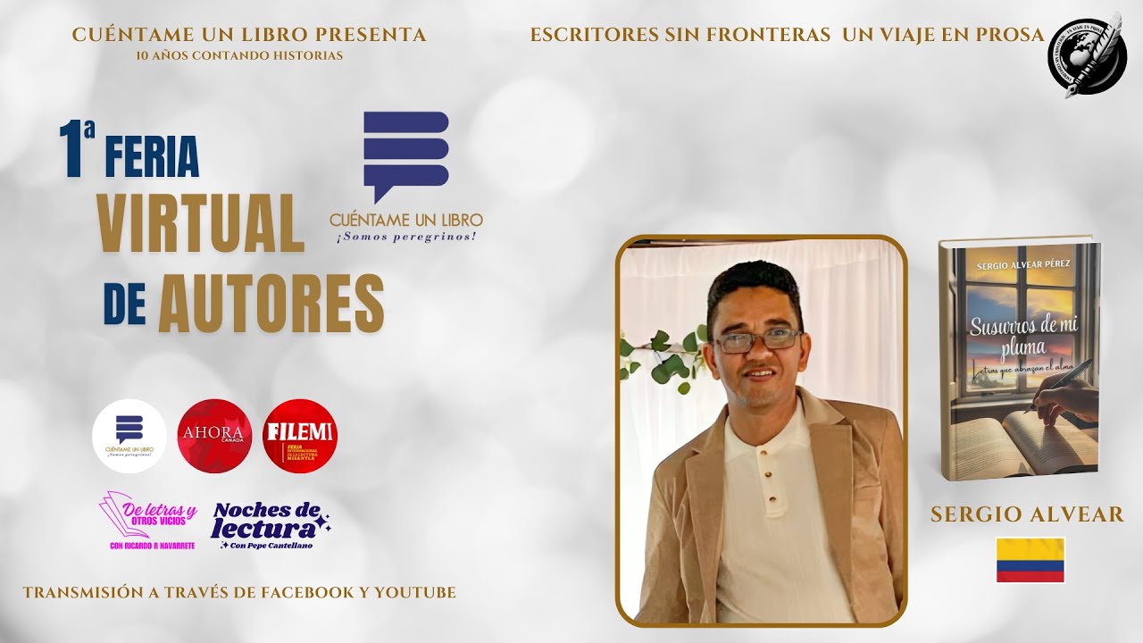 Primera Feria Virtual de Autores - Sergio Alvear Pérez