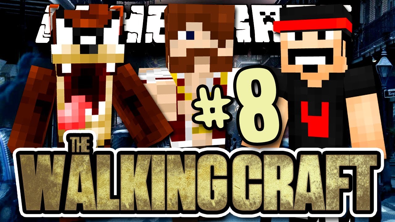 The Walking Craft - PERTO DA MORTE! (c/ M4ster e Seymour) - #8 - Minecraft
