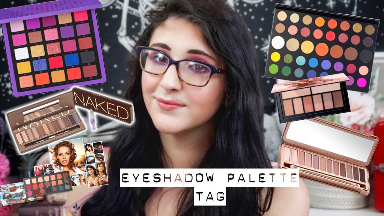 EYESHADOW PALETTE TAG | All About My Eyeshadow Collection: most expensive, most used, best memory...